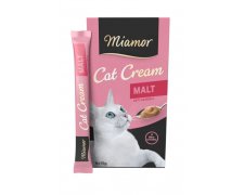 Miamor Cat Confect Malt Cream Hairball odkłaczający krem ze słodu 6x15g