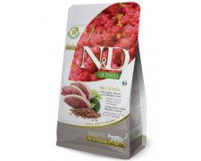 Farmina N&D Quinoa Neutred kaczka z brokułami i szparagami sucha karma dla kastrowanych kotów 300g